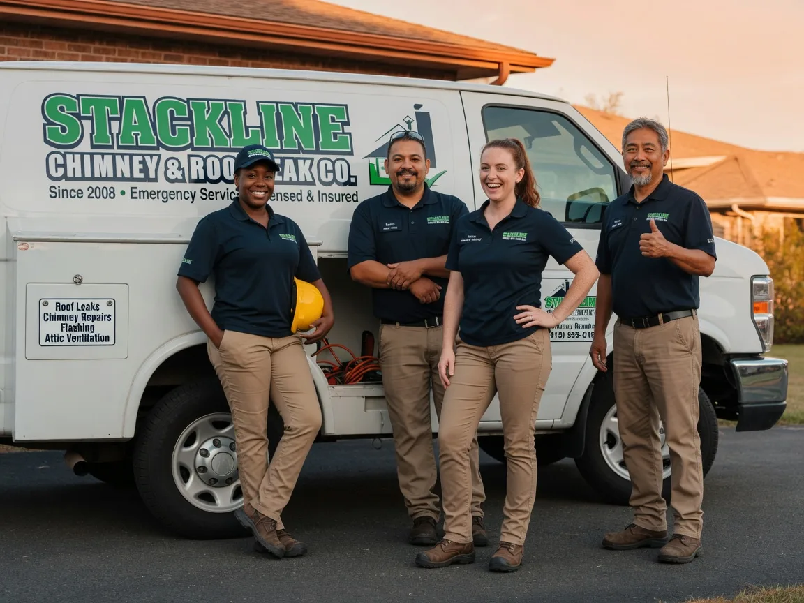 Chimney flashing repair company in Lakeside, CA